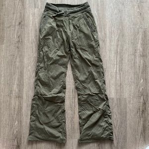 Lined studio pants